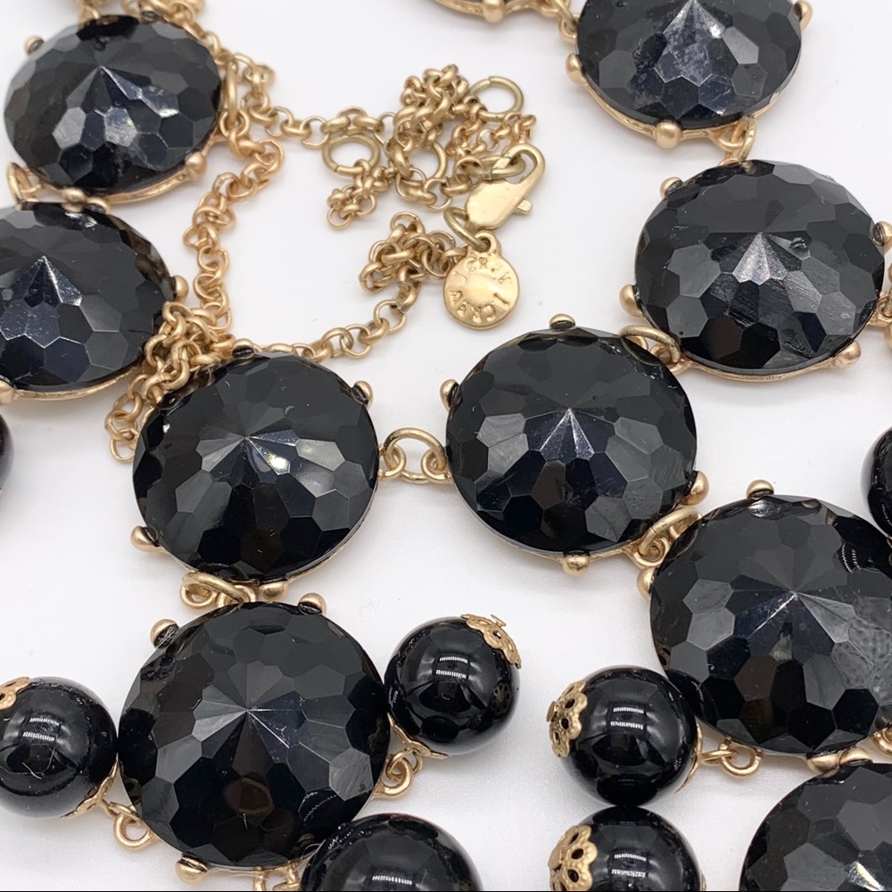 J. Crew Black Bubble Necklace - Picture 2 of 2